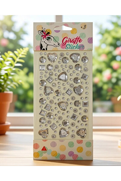 Next Plus Transparent Large and Small Mixed Self-Adhesive Hearts Makeup and M...