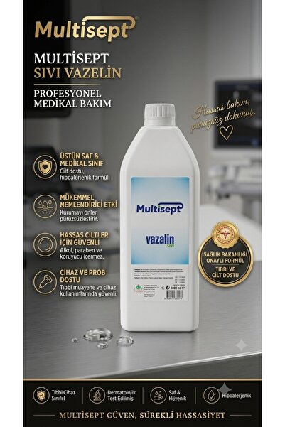 MULTİSEPT SIVI VAZELİN 1000 ML
