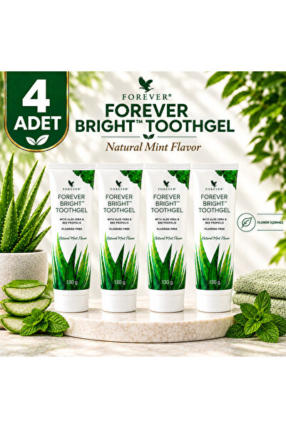 Forever Living Forever Bright Toothgel Diş Macunu 4 Adet