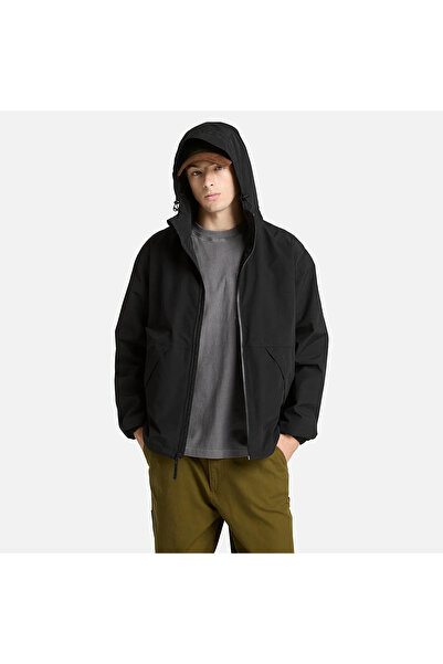 Timberland Men's Black Winnick Waterproof Layered Jacket Winnick Waterproof S...