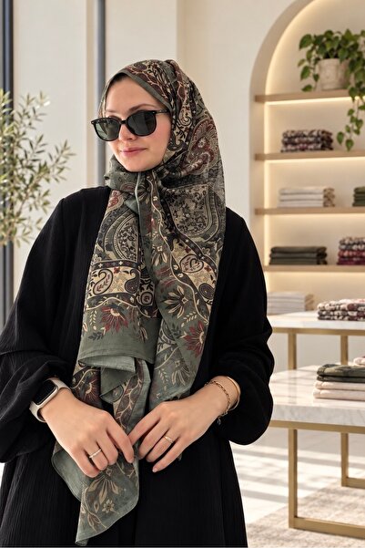 Fureya Eflin Pattern Cotton Shawl