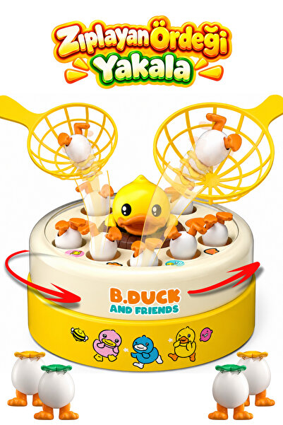 Boğaziçi Eğitici Zıplayan Sarı Ördek Yakalama Oyunu – Müzikli, Montessori Des...