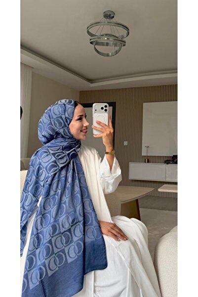 Genel Markalar Halka Desen Premium Pamuk Şal