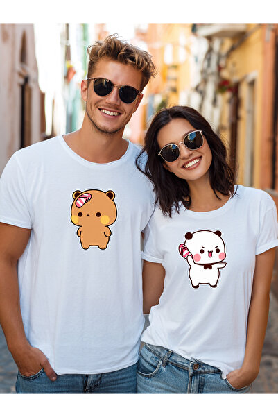 Etoile Studio Terlik Atan Bubu Dudu Sevgili Tişörtü ve Sweatshirt | Sevgilile...