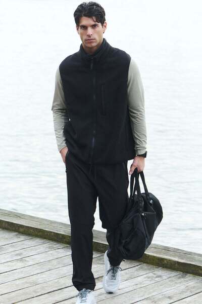 H&M Regular Fit Teddy Sports gilet