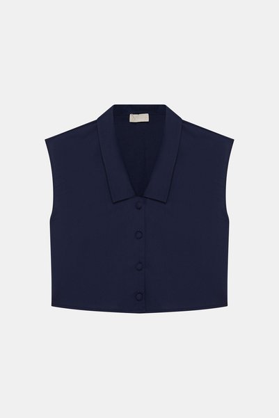 W Collection LACİVERT BLUZ