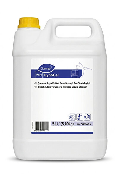 Diversey Taski HypoGel Çamaşır Suyu Katkılı Genel Amaçlı Yüzey Temizleyici 5 L
