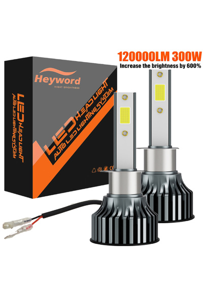 Choice 5000LM H1 Heyword 2Pcs LED H4 H7 Car Headlight H1 LED Bulb H8 H11 9005...