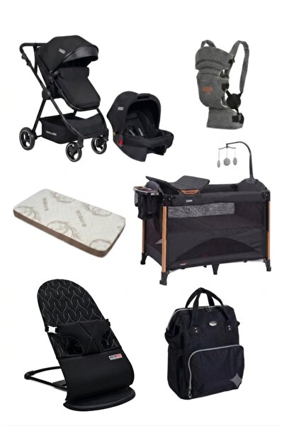 Calvin Baby 8 Parça Lüks Çeyiz Seti Travel Sistem Bebek Arabası,AnneYanı,AnaK...