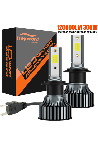 Choice 5000LM H7 Heyword 2Pcs LED H4 H7 Car Headlight H1 LED Bulb H8 H11 9005...