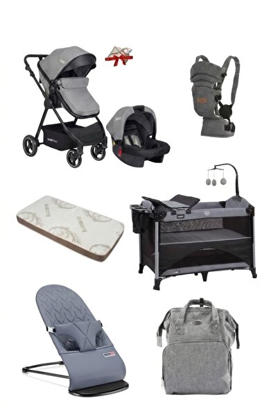 Calvin Baby 8 Parça Lüks Çeyiz Seti Travel Sistem Bebek Arabası,AnneYanı,AnaK...