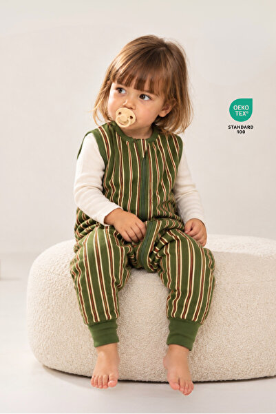 Pine Baby Home 1.0 TOG %100 Pamuk Bebek Uyku Tulumu OEKO-TEX Standard 100 - P...