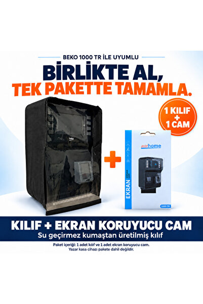 Beko 1000 TR Pompa Yazar Kasa Kılıf / Çanta + Ekran koruyucu