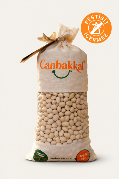 Canbakkal Yerli Şeker Fasulyesi 1 kg – İnce Kabuklu, Kolay Pişen Kuru Fasulye