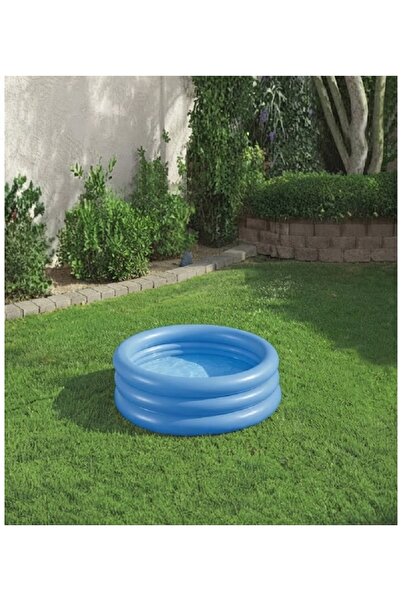 FULLJOY مسبح دائري 3 طبقات نفخ 102x25سم -26-51024 بثلاثه الوان