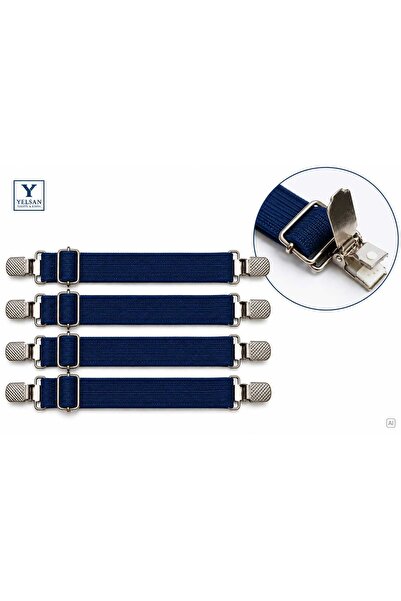 YELSAN 4 lü çarşaf, yatak pedi & şiltesi, alez tutucu, sabitleyici lastik. Me...