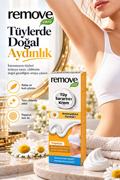 remove Tüy Sarartıcı Krem Amonyaksız Formül 70+35 ml