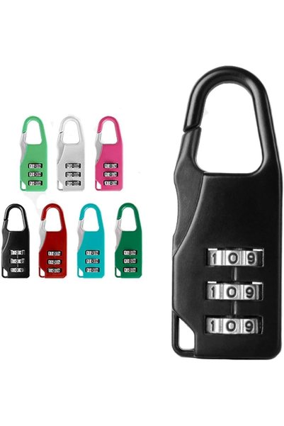 Generic Brand Italo Combination Padlock with 3-Digit Code – HW-280/282