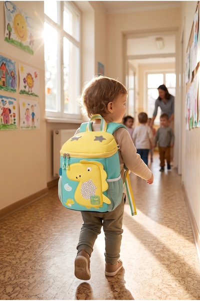 Mypolo Sofy Series – 3D Dinosaur Figured, Reflective, Children's Kindergarten and Nursery Backpack