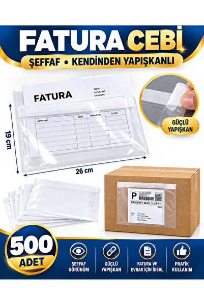 erfa plastik ambalaj 1984'den beri Kargo Fatura Cebi 19x26 Cm 500 Adet Kargo ...