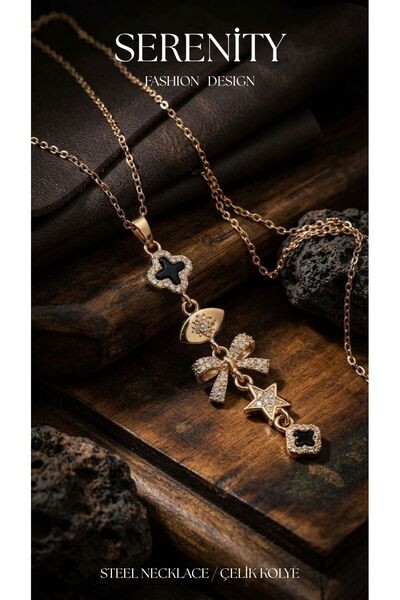 Serenity Authentic Chakra Steel Necklace