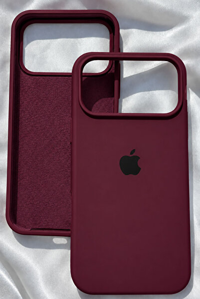 Mobildizayn iPhone 18 Pro Max için Kılıf Lansman Logolu İçi Yumuşak Kadife 18...