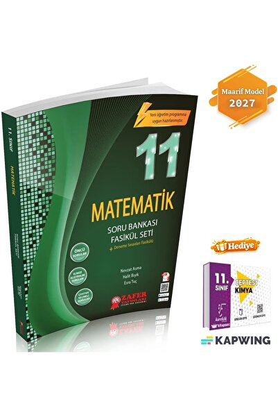 Zafer Yayınları 11. Sınıf Matematik Soru Bankası 2027 Maarif Model