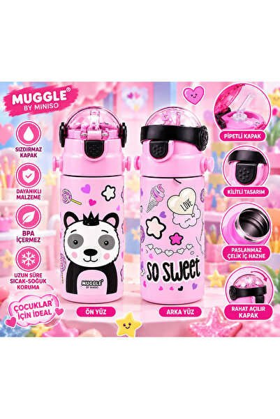 MUGGLE 550ml Çelik Matara 2635