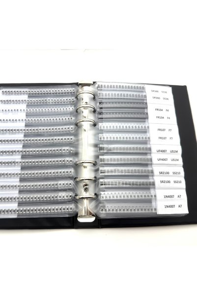 Choice 33valuesX50pcs Schottky Rectifier Diode Sample Book SMD SMA Assortment...