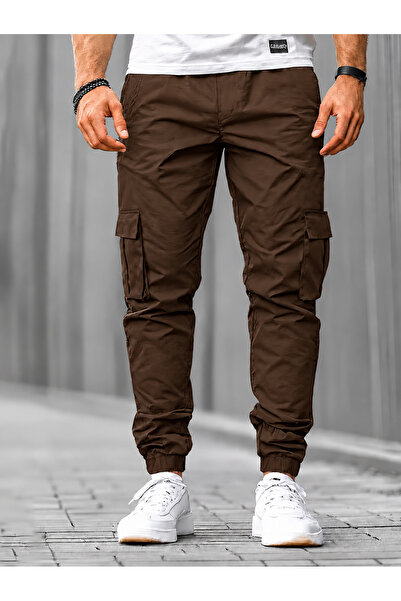 Wise&Go Store Kargo Pantolon Pamuklu Likralı Bel Paça Lastikli Cargo Pants