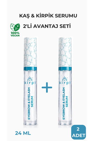 Kirpi Kaş K Serumu Avantajlı 2'li Paket 24 ml