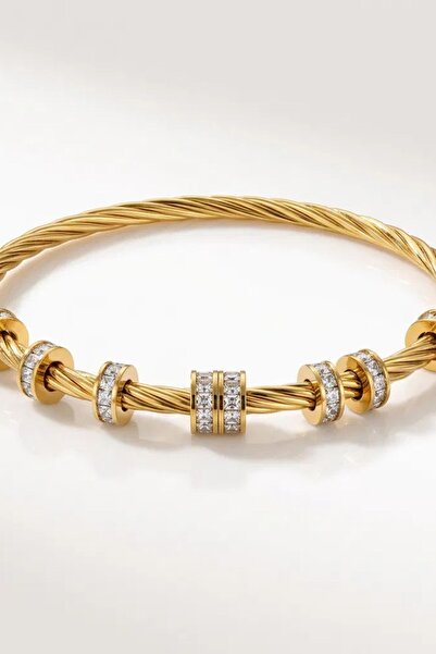 Trendy Butik Steel Stone Tamtur Bracelet