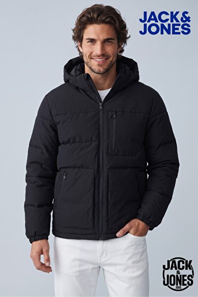 Jack & Jones Jcootto Puffer SN Erkek Mont Kaban Su Soğuk Geçirmez