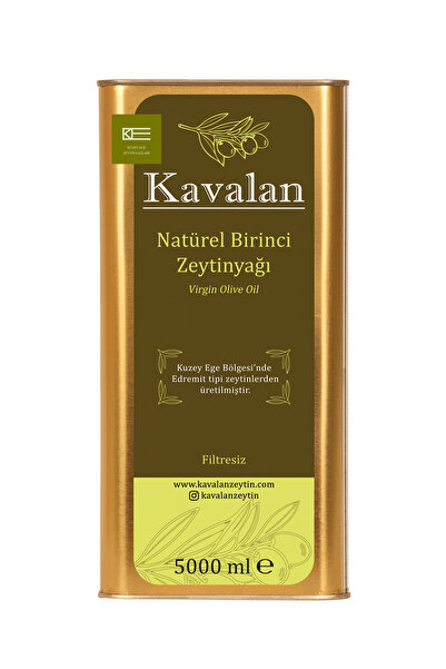 Kavalan 5 Lt Kuzey Ege Natürel Birinci Zeytinyağı