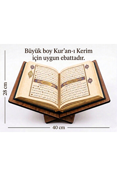 hü ma tasarım ve aksesuar Klasik Model İsim Yazılabilir Kişiselleştirilebilir Kitap Okuma Standı Kuran Rahlesi Tablet Standı Hafız İçin Öğrenci İçin Hediye