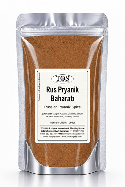 TOS The Organic Spices Tatiana’nın Rus Pryanik Baharatı 100 gr Tatiana’s Russ...