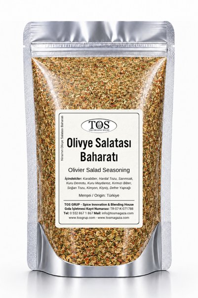 TOS The Organic Spices Nina'nın Olivye Salatası Baharatı 100 gr Nina’s Olivie...