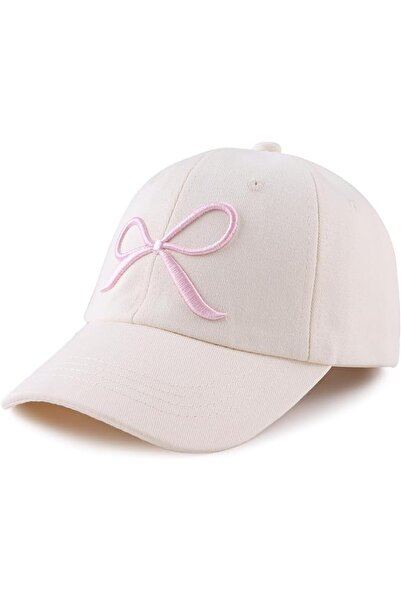 EXCEFORE Girls Baseball Cap Kids, Lovely Adjustable Butterfly Sun Hat, Suitab...