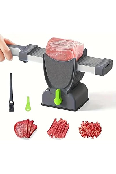 Yelajoy Manual Fresh Meat Slicer,Stainless Steel Cutter Food Slicer