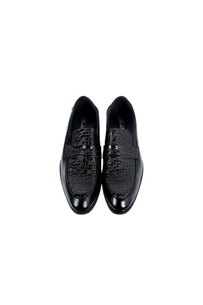 Generic Brand Men's formal slip on shoes black
