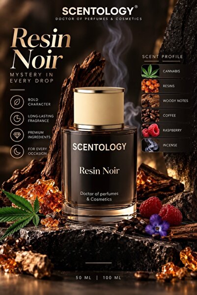 Scentology Doctor of perfums Scentology Resin Noir Eau de Parfum Unisex – Amb...