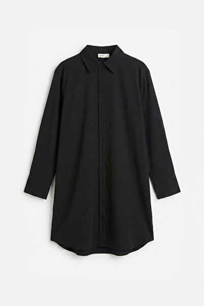 ALLDAY Long Shirt with Hidden Placket