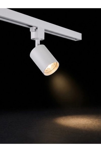 jupiter Beyaz Hareketli GU10 Spot Aydınlatma – 7W LED Uyumlu Modern İç Mekan ...