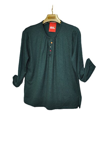 elma abone Women's Woolen Peach Cotton with Elasticated Sleeves