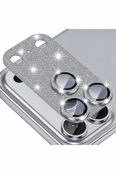 WANNA PROTECT iPhone 17 Pro Max / 18 Pro Max Uyumlu Kamera Lens Koruyucu Işıl...