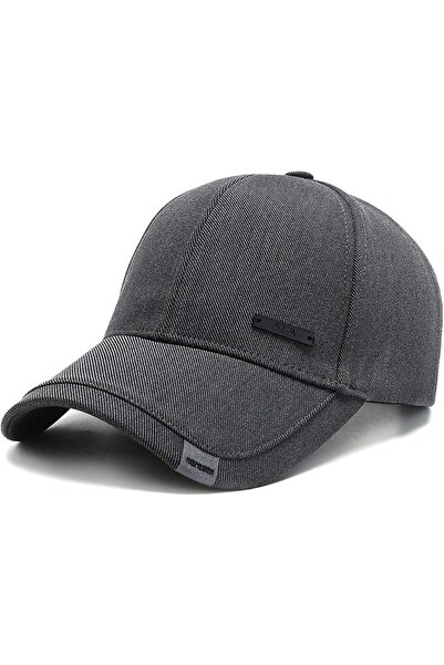TERRIFI 1Pcs Men‘s Solid Color Baseball Cap, Casual Outdoor Sports Hat, Sun P...