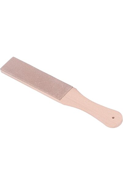 GENERAL Double Sided Leather Strop, Wood Leather Sharpening Strop with Honing...