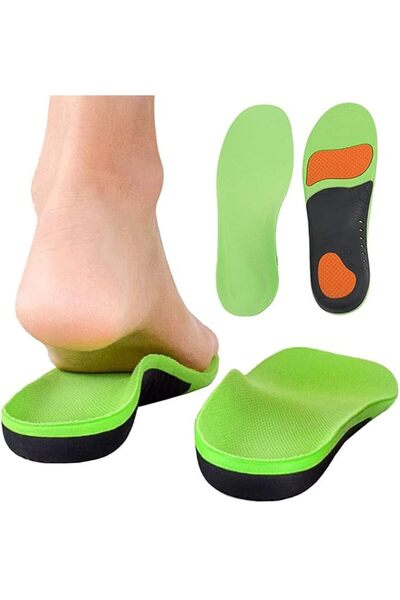OASISGALORE Orthotic Arch Support Insoles, Plantar Fasciitis Cushioning Shoe ...