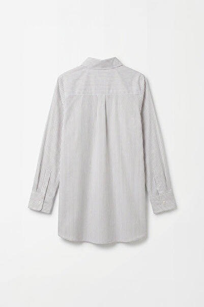 ALLDAY Long Shirt with Hidden Placket