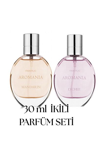 Faberlic AROMANİA MANDARİN KADIN EDP 30 ML+AROMANİA LYCHEE KADIN EDP 30 ML PA...
